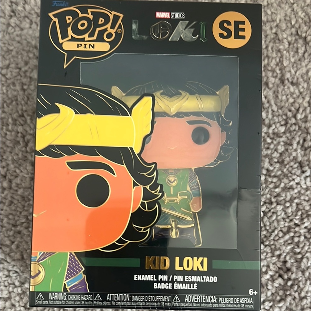 Funko Pin Kid Loki